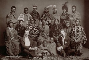 O Coral Nativo Africano, 1891 (woodburytype) de English School